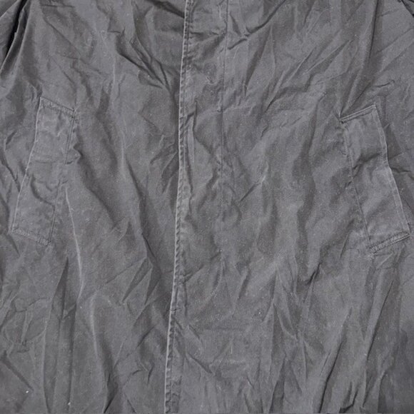 Vintage Military Trench Coat Mens 44R Black US Army All Weather - Picture 2 of 5